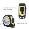 HEIKIO Tape Measure 10M (33FT), Double-Sided Metric and Inch Scale