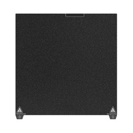 K2 Plus Build Plate, Double Side Black Textured PEI Sheet Printing Bed Platform for Creality K2 Plus 3D Printer, 370x370mm Flexible Spring Steel Plate Heated Bed Replacement