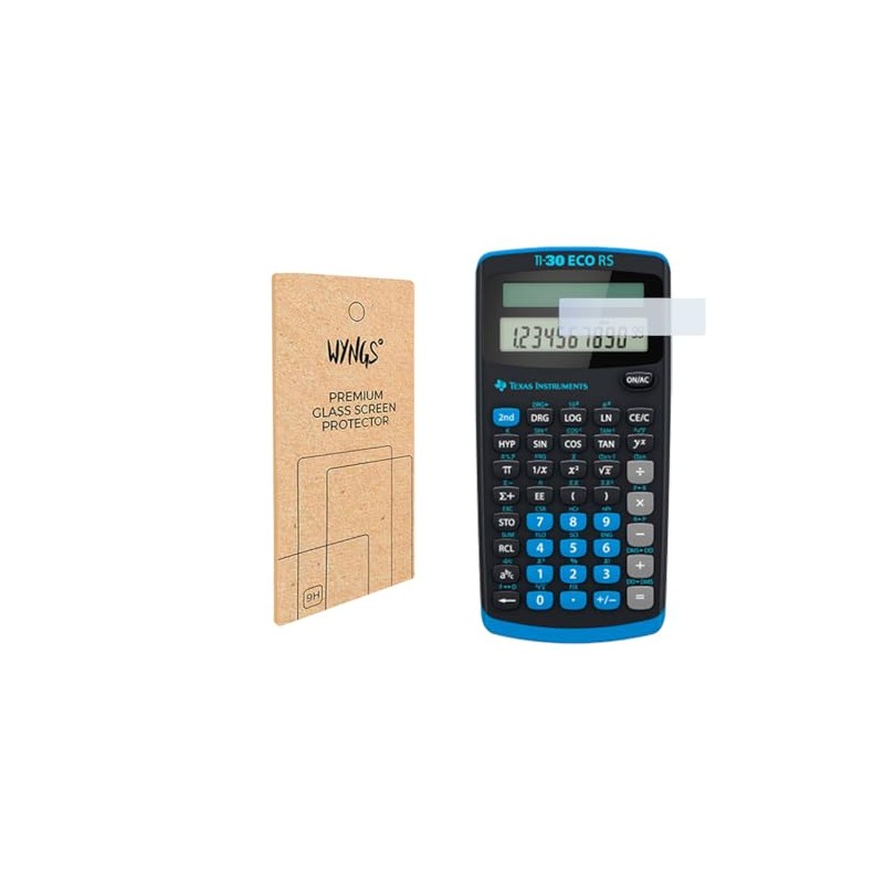 WYNGS Screen Protector for Calculator TI-30 ECO RS