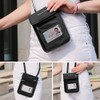 Number-One Neck Pouch Travel Wallet Passport Holder with RFID Blocking
