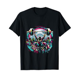 Urban Fitness Warrior - Street Art Gym Vector Design T-Shirt
