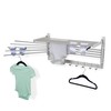 brightmaison BGT Wash Clothes Drying Rack Wall Mount Laundry Room