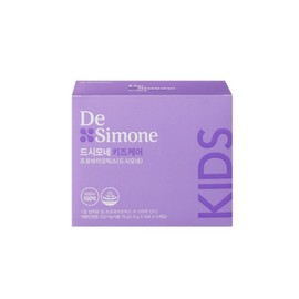 De Simone Kids Care 1.5g / 드시모네 키즈케어 1.5g x 50포 아이 유산균 100억 보장 유산균 포도맛, 1박스, 75g