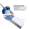 Fencing Glove Right Hand Anti Slip Knitted Fabric Comfortable Fit