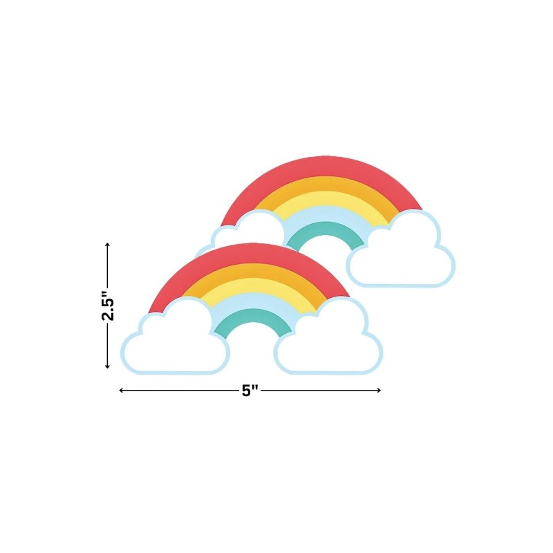 Happy Day Bb Cutouts - 48 Pieces - Educational and