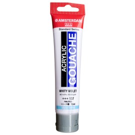 Talence Acrylic Gouache Amsterdam Acrylic Gouache Whitey Violet AAG70 137 2.4 fl oz (70 ml)