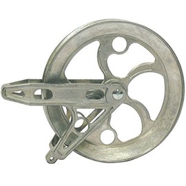 Ben-Mor Cables Inc. Silver Metal Clothesline Pulley (90289)