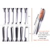 ATOPLEE 12pcs Wood Carving Chisel Set for Woodworking, Professional Wood