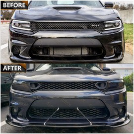 Autrix Front Grille Compatible With 2015-2024 Dodge Charger Non-Widebody