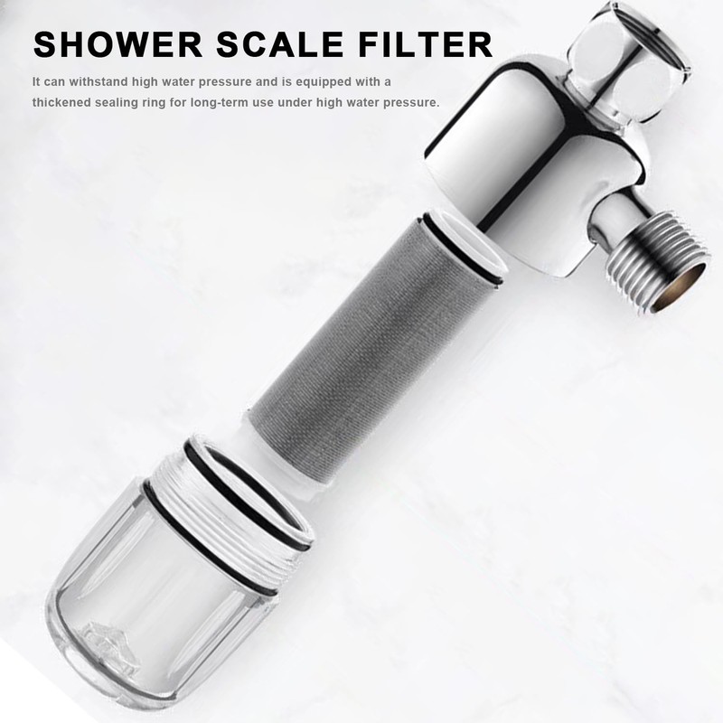 Water Filter Shower, JANDH Water System Prefilter, Reusable Filter, with