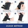 Wrist Splint with Adjustable Orthosis, Wrist Support with Adjustable Splint,