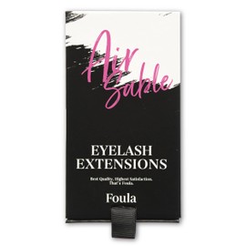 Foula(フーラ) エアーセーブル シート 12列 Dカール 0.15mm×13mm 施術 地まつ毛に瞬間フィット まつ毛エクステ専用 マツエク 圧倒的コストパフォーマンス