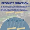 Innfeeltech 100 Pcs 1/4W 1% Tolerance 20K Ohm Metal Film