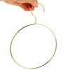 16 Pcs Metal Circle Hanger, Belt Scarf Ring Hanger, No