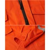 SUSHIMIAN Men's Work Coverall High Visibility Overalls Mechanics Coveralls Workwear