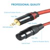Devinal 3.5mm to XLR Microphone Cable, Balanced XLR Female to