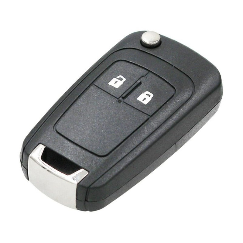 2 Button Flip Key Shell Replacement Flip Key Car Key