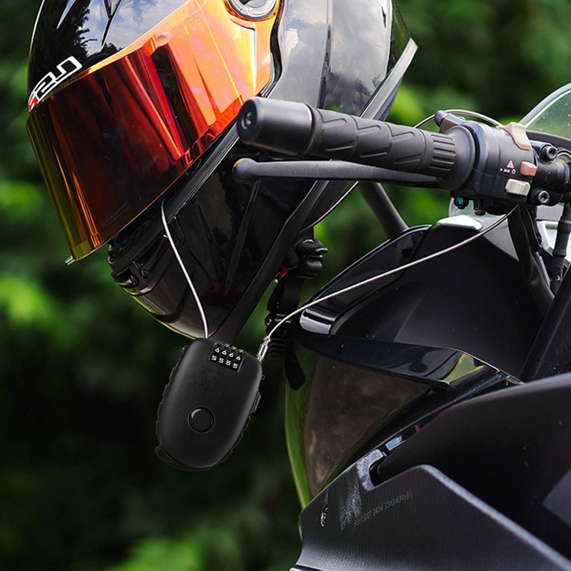 ANBOO Scooter Lock, 90 cm Cable Lock Lightweight with 4-Digit