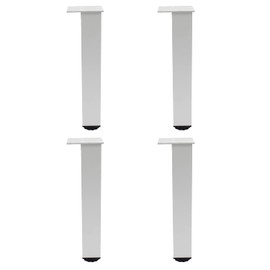 Ulifestar 4 Pack Adjustable Furniture Legs, 300mm/12'' Silver Aluminum Alloy Support Feet Heavy Duty Replacement Legs for Sofa Bed Desk TV Cabinet Couch Coffee Table Sideboards Cupboard Dresser
