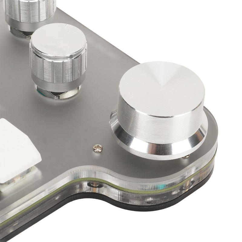 Blue Switch Keyboard USB C BT 2.4G Wireless Mini RGB