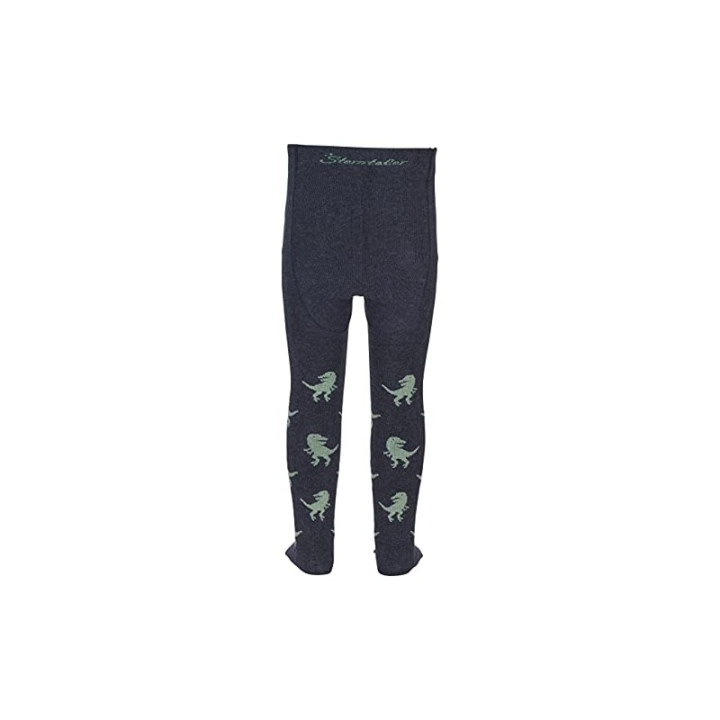 Sterntaler Boys' T-rex Tights, Blue blend
