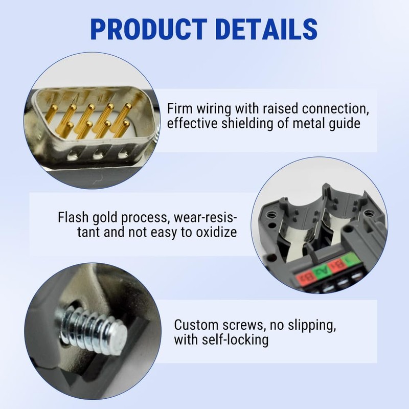 Uadme Profibus Plug, 6ES7 972-0BB41-0XA0 DP Plug Profibus Bus Connection