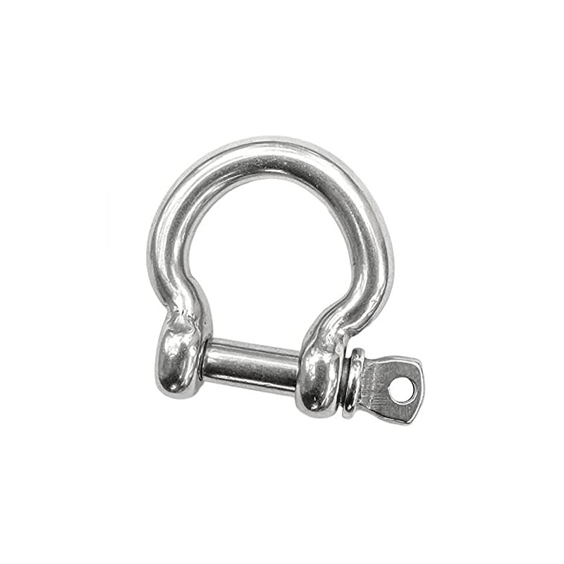 12mm (1/2") Marine Grade A4 Stainless Steel Winch D Ring