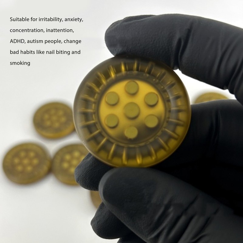 Fidget Coins Small Ergonomic Portable Rugged Comfortable Grip Coins Decompression