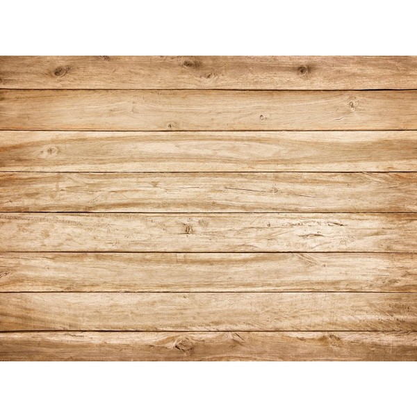 Fmarui 10x8ft Wood Photography Backdrop - Brown Wooden Background for