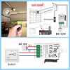 433Mhz Wireless Remote Control Switch DC 12V 1 Channel Mini