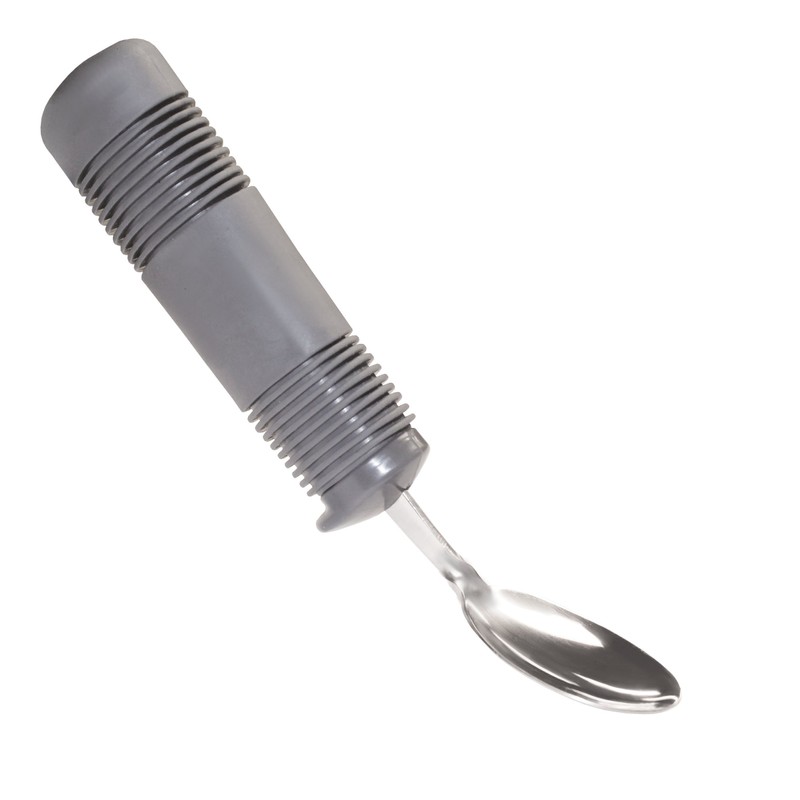 Rehabilitation Advantage Teaspoon with Wide Rubber Handle