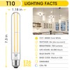 Gozelux T10 LED Bulb 6W Equal E26 LED Bulb 60
