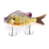 ODS Glide Bait Bionic Jointed Artificial Swimbait with Fiber Tail