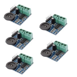 Hailege 5pcs PAM8403 Dual Channel Double Track Power Amplifier Module Mini Adjustment PAM8403 Volume Amplifier Boards