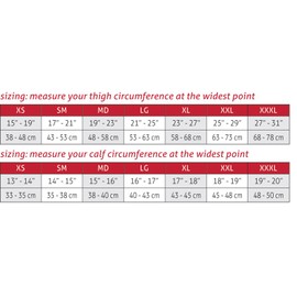 Mueller Graduated Compression Leg Sleeves, Black - Pair - X-Large