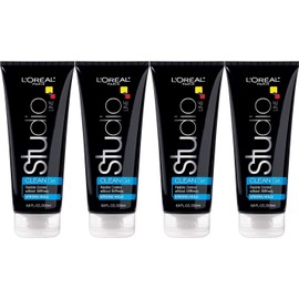 L’Oreal ParisStudio Line Clear Minded Clean Gel, Strong Hold 6.80 oz (Pack of 4)