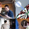 3 Pieces Moulded Dart Flights,Darts Flights,Blue dart flights Intergrated dart