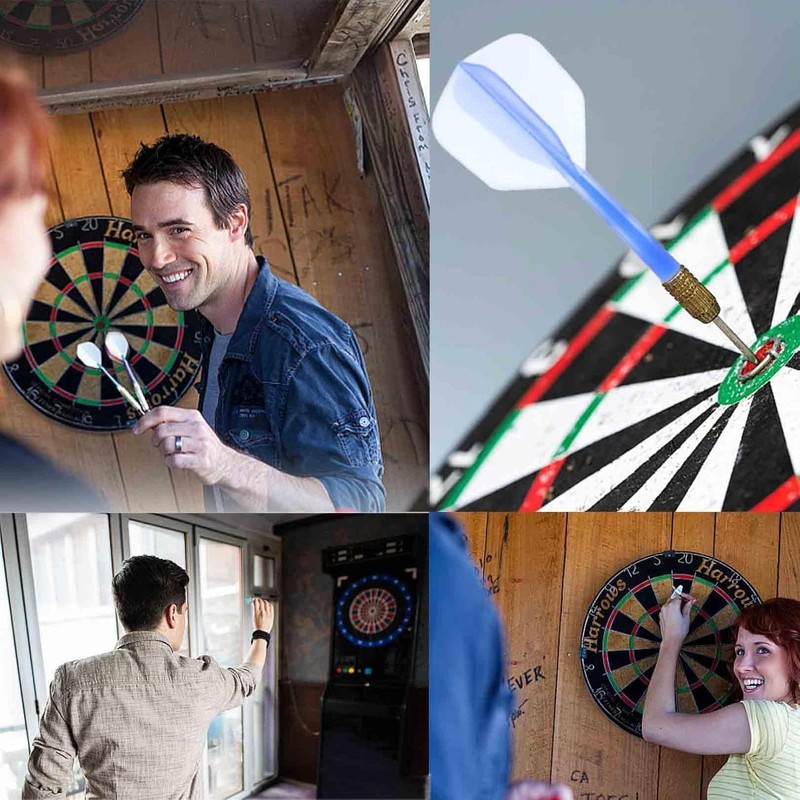 3 Pieces Moulded Dart Flights,Darts Flights,Blue dart flights Intergrated dart