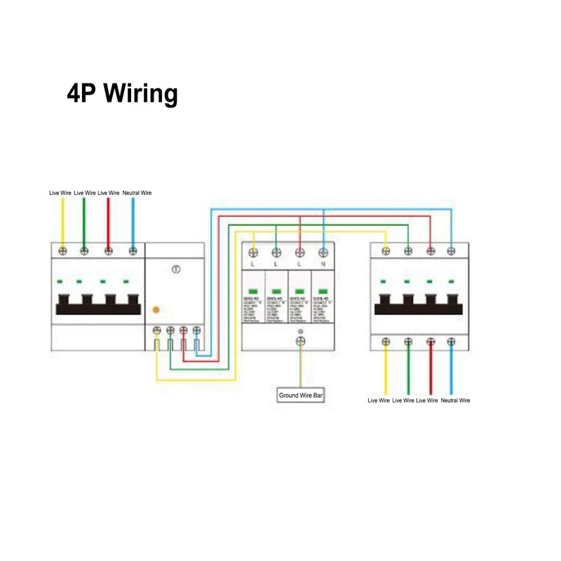 Surge Protective Device 80KA House Voltage Protector Quick Response Fault
