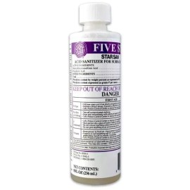 Lion Brewing Solutions 8oz Five Star | Star San Sanitizer | High Foaming | Flavorless, Odorless