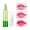 Gireatick 3 Pieces Aloe Vera Lipstick, Magic Colour that Changes