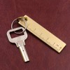 BIlinli 6cm Small Copper Ruler 3mm Thickened Brass Metal Ruler