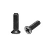 uxcell M2.5 x 10mm Phillips Screw Fastener Black for Laptop