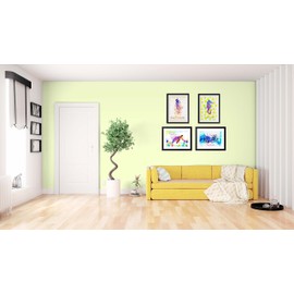 Uhomate 4 pcs Sea Animals Pink Jellyfish Art-Sea Turtle Decor-Pink Octopus Art-Pink Seahorse Decor Abstract Art Home Canvas Wall Art Wall Decor Bathroom M001 (5X7)