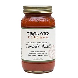 Terlato Kitchen Handcrafted Tomato Basil Sauce, 2 Jars, 24oz.