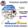 Psyfer® (Fade-Free) 6 Pack - 2⅝" UV Security Stickers [Made