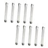Gatuida 10 Pcs Hemming Clips for Sewing with Measurement Ruler