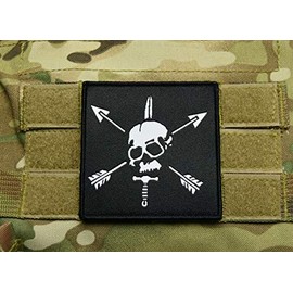 Special Forces Woven Morale Patch SFARTAETC Nous Defions CIF CQB Green Beret SF 3"x3"
