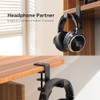 OneOdio Foldable Headphone Stand - Space-Saving Metal Holder