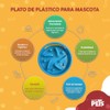 Fancy Pets Plato de Alimentación Lenta para Perros y Gatos,